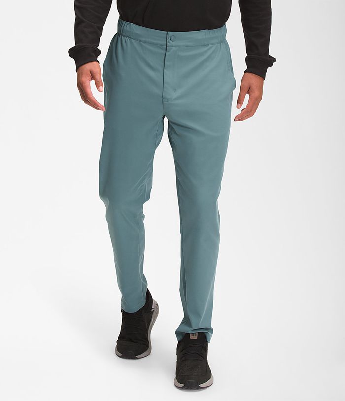 Pantalones The North Face Hombre Azules Estándar Tapered 48079JHIX